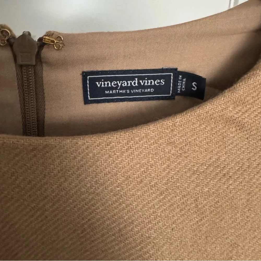 Vineyard Vines Tan Dress NWOT - Picture 7 of 7